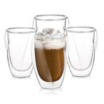 Lacey Double Wall Insulated Tumblers // 10 oz // Set of 4