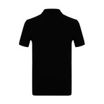 Tristan Short Sleeve Polo Shirt // Black (S)