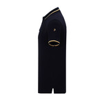 Jason Short Sleeve Polo Shirt // Navy (M)