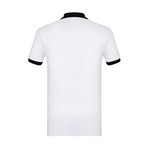 Georgie Short Sleeve Polo Shirt // White (S)