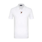 Richard Short Sleeve Polo Shirt // White (XL)