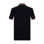 Ibraheem Short Sleeve Polo Shirt // Navy (S)