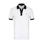 Georgie Short Sleeve Polo Shirt // White (XL)