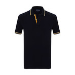 Jason Short Sleeve Polo Shirt // Navy (L)