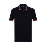 Ibraheem Short Sleeve Polo Shirt // Navy (2XL)