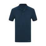 Jeffery Short Sleeve Polo Shirt // Marine (S)
