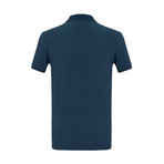 Carl Short Sleeve Polo Shirt // Marine (M)