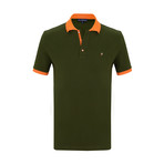 Conor Short Sleeve Polo Shirt // Khaki (2XL)