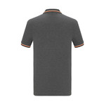 Russell Short Sleeve Polo Shirt // Anthracite (3XL)
