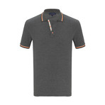 Russell Short Sleeve Polo Shirt // Anthracite (M)