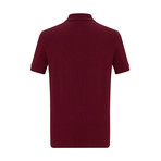 Erikson Short Sleeve Polo Shirt // Bordeaux (3XL)