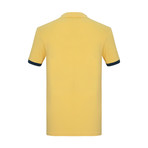 Anton Short Sleeve Polo Shirt // Yellow (M)