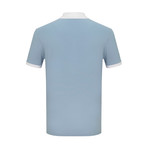 Charlie Short Sleeve Polo Shirt // Light Blue (S)