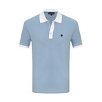 Charlie Short Sleeve Polo Shirt // Light Blue (XL)