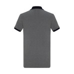 Felix Short Sleeve Polo Shirt // Anthracite (2XL)