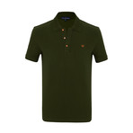 Jespar Short Sleeve Polo Shirt // Khaki (S)