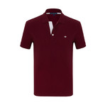Mathias Short Sleeve Polo Shirt // Bordeaux (L)