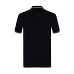Lampard Short Sleeve Polo Shirt // Navy (M)