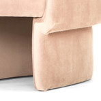 Jessie Accent Chair // Rosa Pink