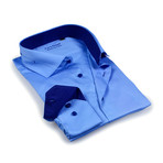 Solid Dress Shirt I // Blue (S)