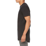 Long T-Shirt // Black (2XL)