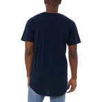 Long T-Shirt // Navy (2XL)