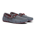 Braided Lace Loafer // Gray (US: 7)