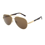 Men's SP4402 Sunglasses // Light Gold