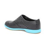 Brights Oxford // Black + Neon Blue (US: 7)