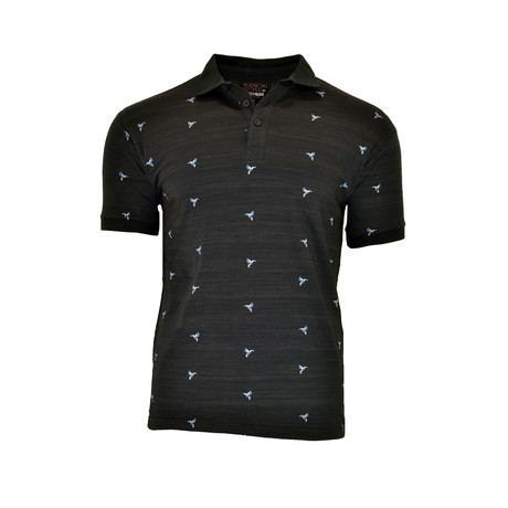 Fanzi Short Sleeve Polo // Black (S)