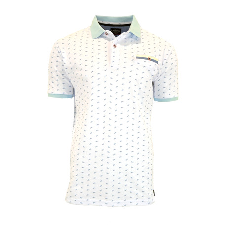 Delro Short Sleeve Polo // White (S)