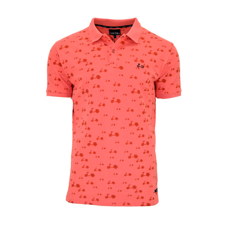 Noa Short Sleeve Polo // Pink (S)