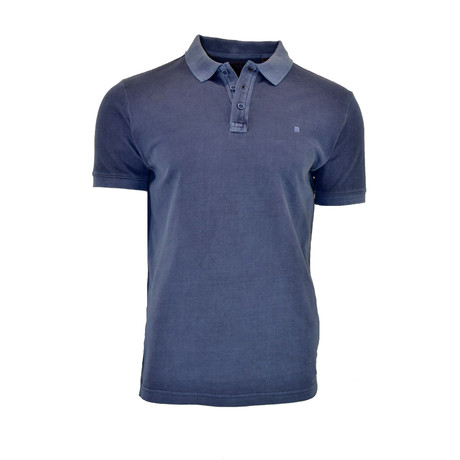 Miacho Short Sleeve Polo Shirt // Navy (S)