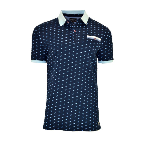 Garvi Short Sleeve Polo // Navy (S)