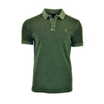 Sava Short Sleeve Polo Shirt // Green (S)