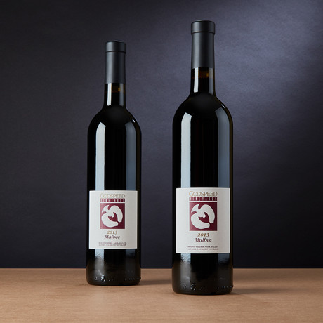 2013 Godspeed Vineyards Napa Valley Malbec // Set of 2 // 750 ml Each