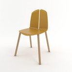 Noa Chair // Oak Legs (Black)