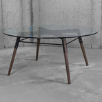 Ross Coffee Table // Walnut (Black)