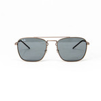 Ray Ban // Men's Modified Aviator Sunglasses // Gold + Dark Gray