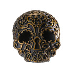 Black + Gold Skull