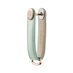 Leather Key Organizer // Sage + Rose Gold