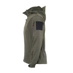 Multi Functional Softshell Jacket // Green (S)