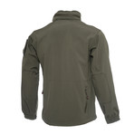 Multi Functional Softshell Jacket // Green (XL)