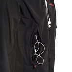 Multi Functional Softshell Jacket // Black (L)