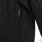 Multi Functional Softshell Jacket // Black (M)