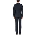 Solid Slim Fit Suit // Dark Navy (36S)