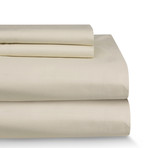 Hotel Style Cotton Rich Sheet Set // Linen (Full)