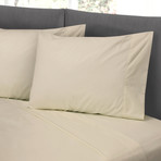Hotel Style Cotton Rich Sheet Set // Linen (Full)