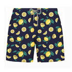 Lemon Swim Short // Navy (XL)