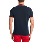 Avi Polo Shirt // Navy Blue (M)